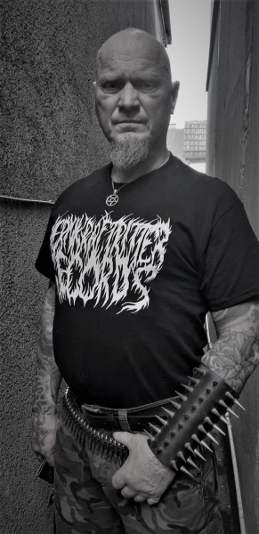Kernkraftritter Records Shirt Death Metal Logo