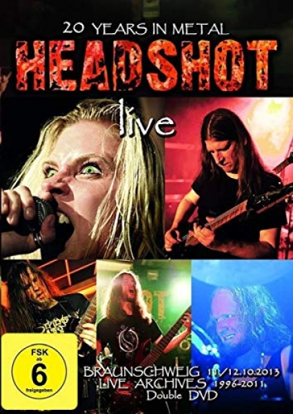 KKR013 - Headshot - 20 Years In Metal Doppel DVD!