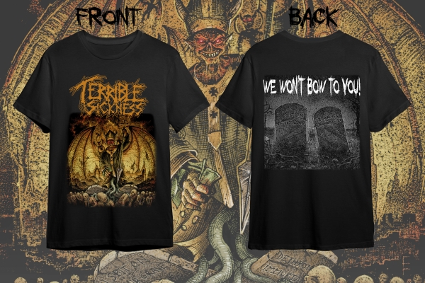 Terrible Sickness - Dethroned Immortality - Single (Vinyl) im Paket mit Shirt/Girlie